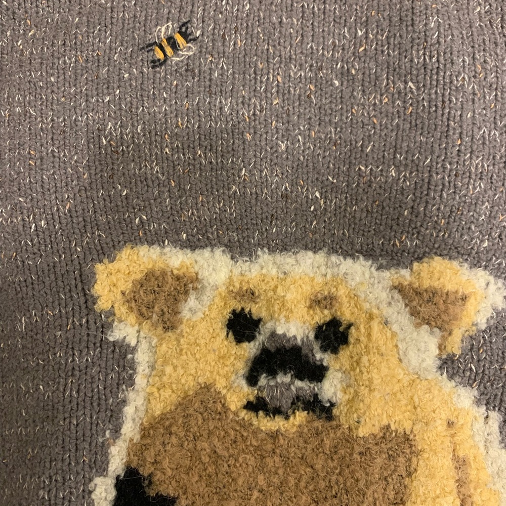 Anthropologie Pilcro Bear Cardigan Sweater 🧸🐝 - Picture 12 of 12